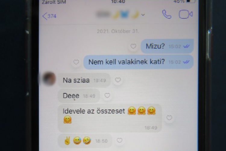 Netes üzenetekben intézte a drogügyeket