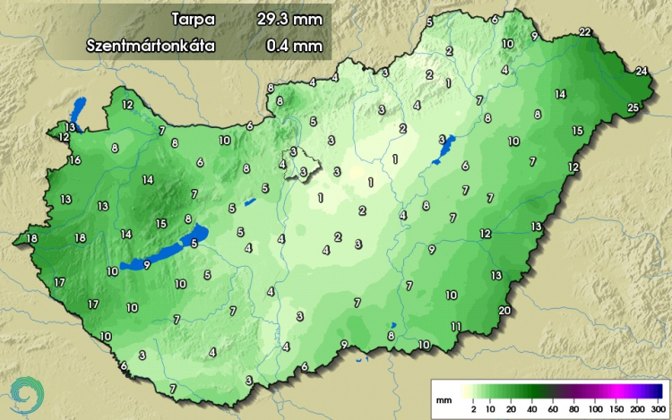 Meglepően száraz volt az idei január